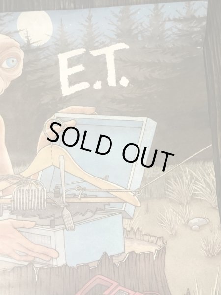 80年代USAマクドナルドで配布されていたE.T.のヴィンテージポスター