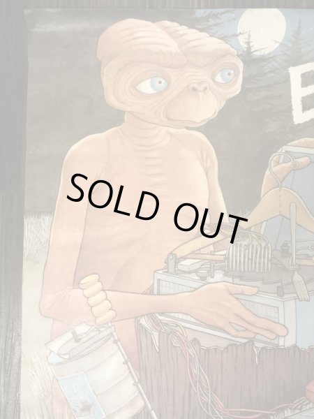 80年代USAマクドナルドで配布されていたE.T.のビンテージポスター