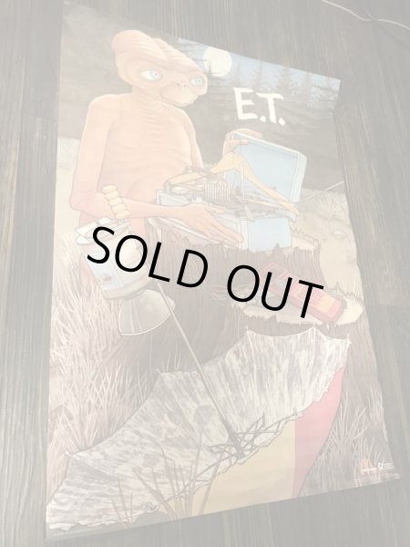 80年代USAマクドナルドで配布されていたE.T.のヴィンテージポスター