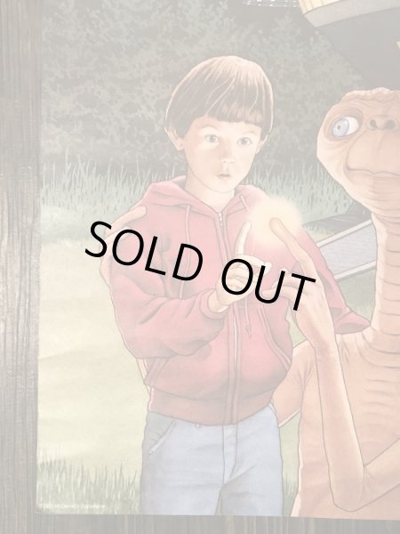 80年代USAマクドナルドで配布されていたE.T.のヴィンテージポスター