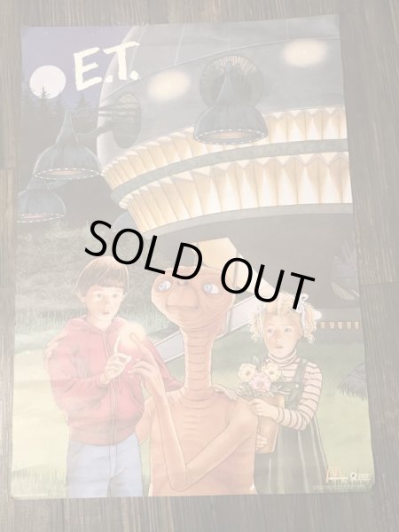 80年代USAマクドナルドで配布されていたE.T.のビンテージポスター