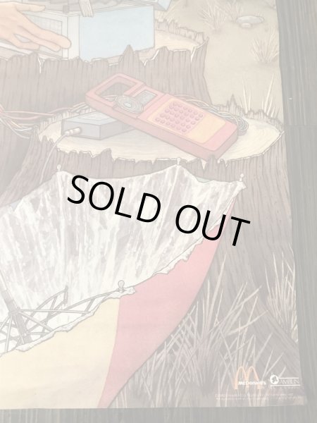 80年代USAマクドナルドで配布されていたE.T.のビンテージポスター