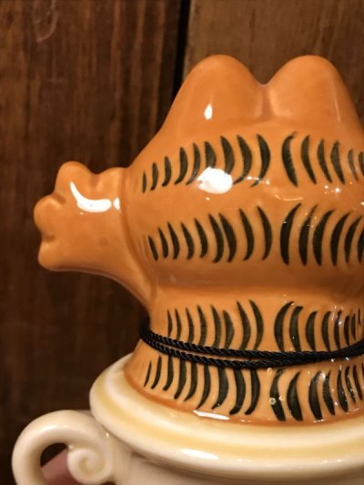 画像1: Garfield Trophy Ceramic Figure　ガーフィールド　ビンテージ　陶器　フィギュア　80年代