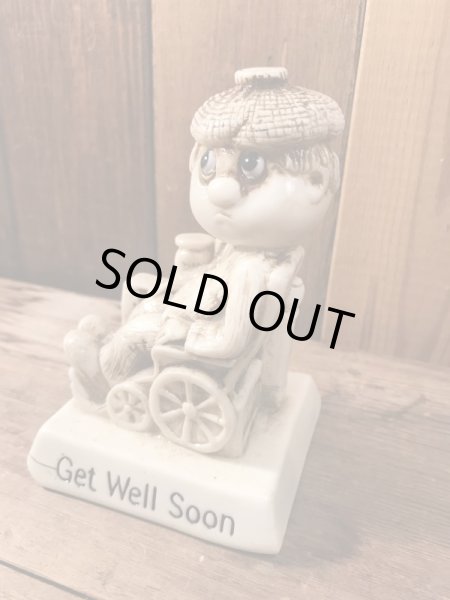 70年代頃のシリスカルプスのビンテージメッセージドール