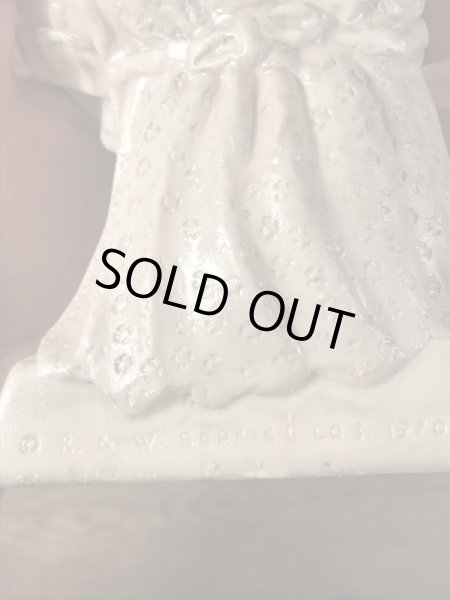 70年代頃のシリスカルプスのヴィンテージメッセージドール