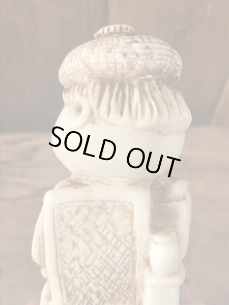 70年代頃のシリスカルプスのヴィンテージメッセージドール