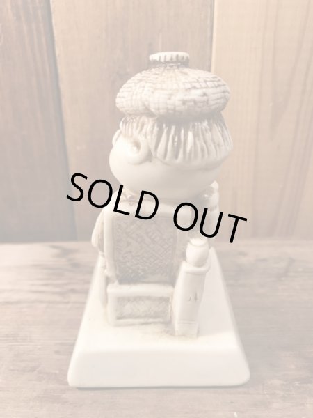 70年代頃のシリスカルプスのヴィンテージメッセージドール