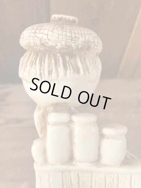 70年代頃のシリスカルプスのビンテージメッセージドール