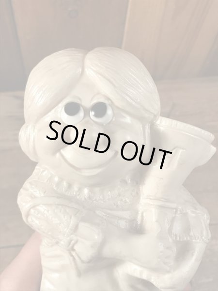 70年代頃のシリスカルプスのヴィンテージメッセージドール