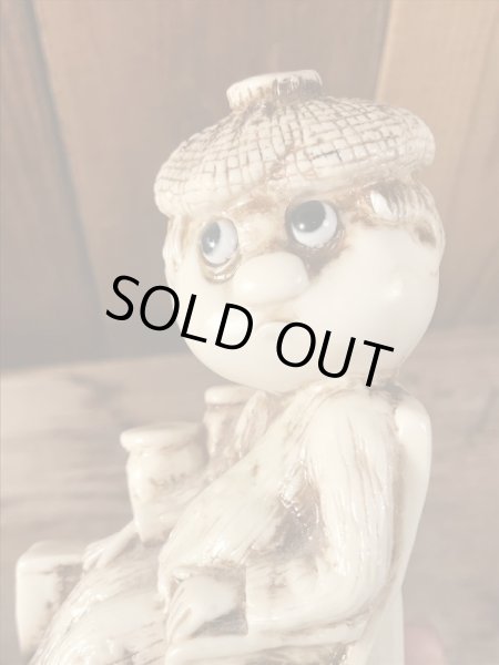 70年代頃のシリスカルプスのビンテージメッセージドール