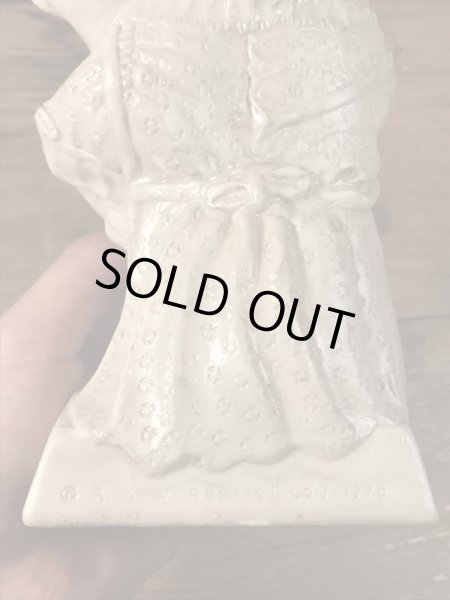 70年代頃のシリスカルプスのビンテージメッセージドール