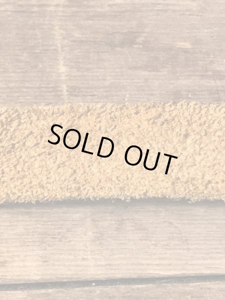 70年代頃のヒッピーデザインのビンテージレザーブレスレット