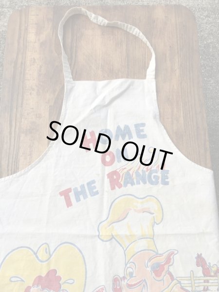 50年代頃のジョーク系のビンテージBBQエプロン