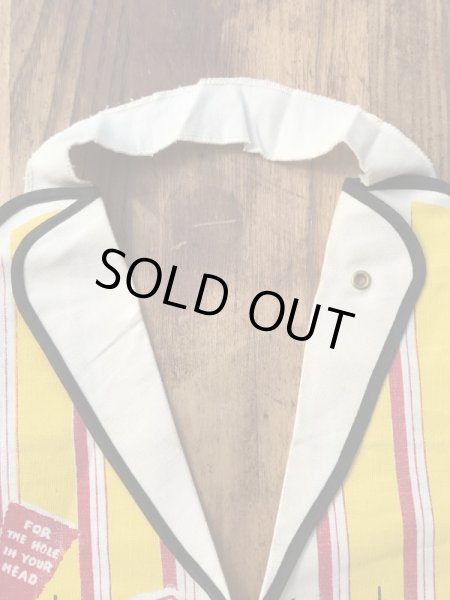 50〜60年代頃のチャックの付いたのヴィンテージジョークエプロン