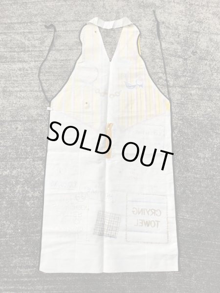 50〜60年代頃のチャックの付いたのヴィンテージジョークエプロン