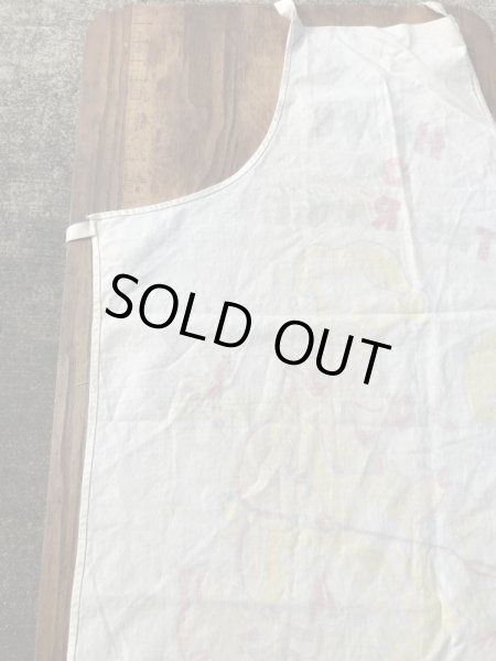 50年代頃のジョーク系のビンテージBBQエプロン