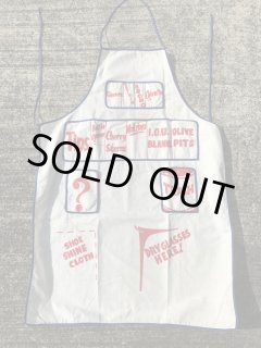 Vintage エプロン Vintage Denim Apron, 1940s Apron, Blue Apron, Vintage