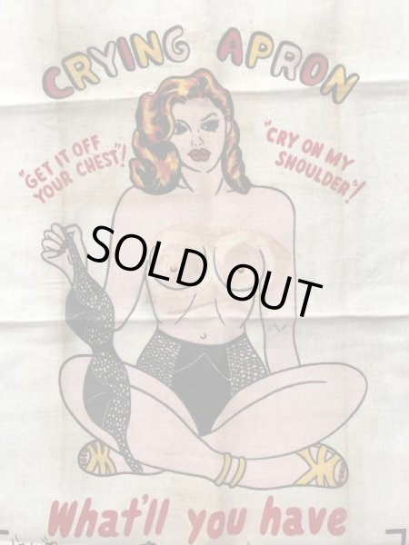 50年代頃のエロ系のヴィンテージヌードエプロン