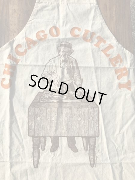 コットン製のバーベキューのヴィンテージエプロン