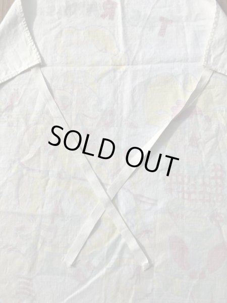 50年代頃のジョーク系のヴィンテージBBQエプロン