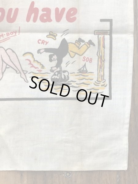 50年代頃のエロ系のビンテージヌードエプロン