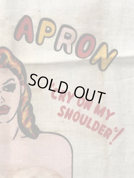 50年代頃のエロ系のビンテージヌードエプロン