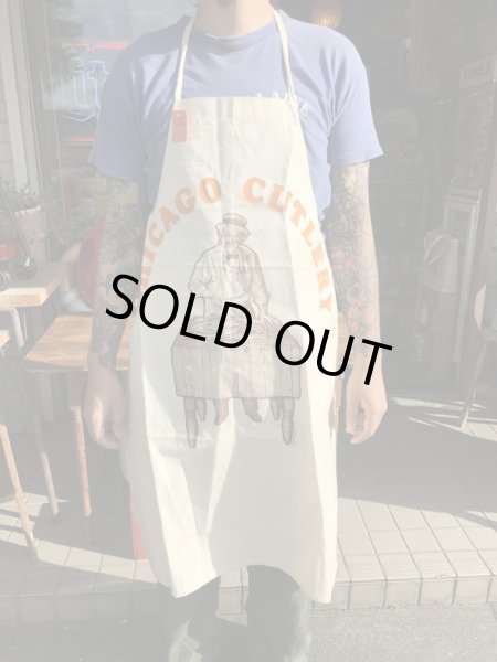 コットン製のバーベキューのヴィンテージエプロン