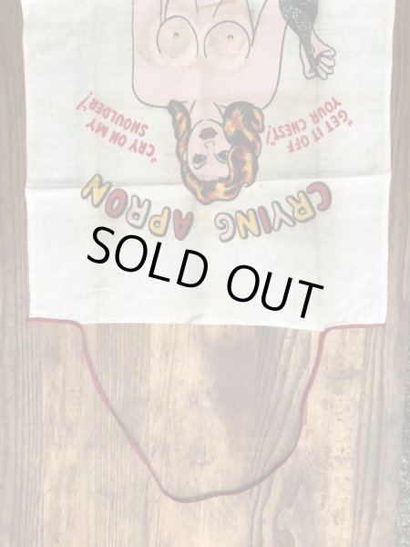 50年代頃のエロ系のビンテージヌードエプロン