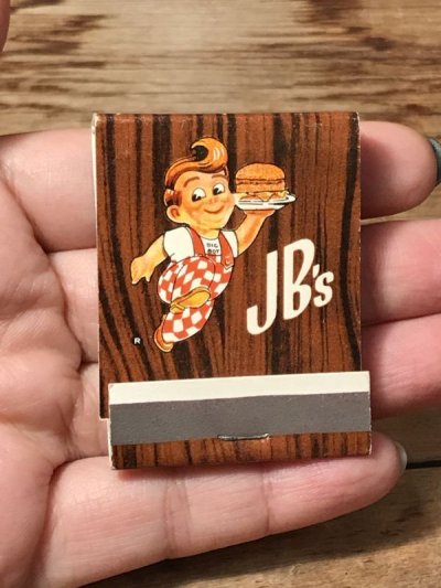 画像1: JB's Big Boy Macth Book　ビッグボーイ　ビンテージ　ブックマッチ　レストラン　70年代