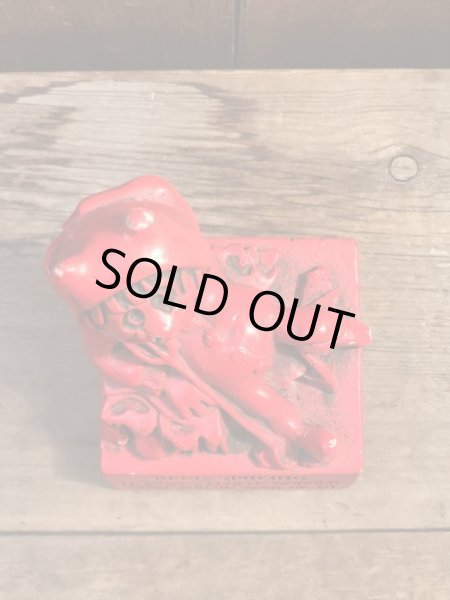 70年代頃のレッドデビルのビンテージメッセージドール