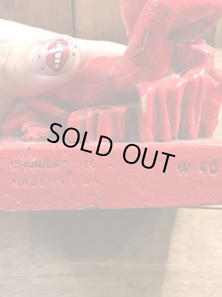 70年代頃のレッドデビルのヴィンテージメッセージドール