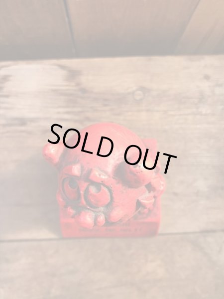 70年代頃のレッドデビルのビンテージメッセージドール