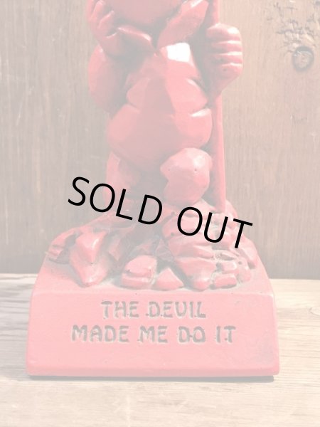 70年代頃のレッドデビルのビンテージメッセージドール