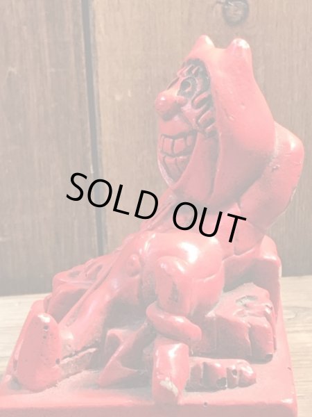 70年代頃のレッドデビルのビンテージメッセージドール