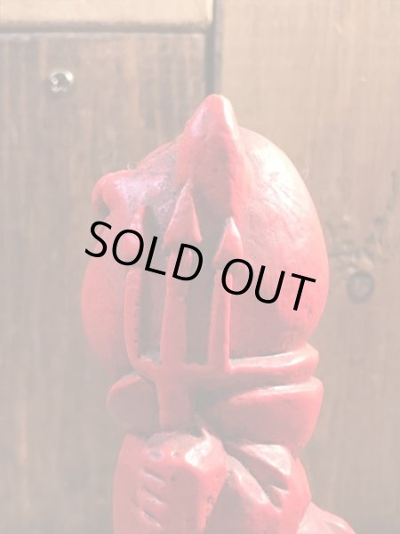 70年代頃のレッドデビルのヴィンテージメッセージドール