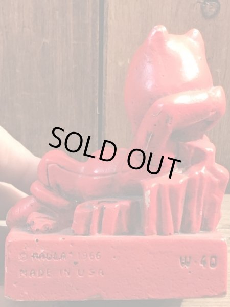 70年代頃のレッドデビルのヴィンテージメッセージドール