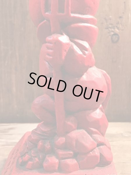 70年代頃のレッドデビルのビンテージメッセージドール