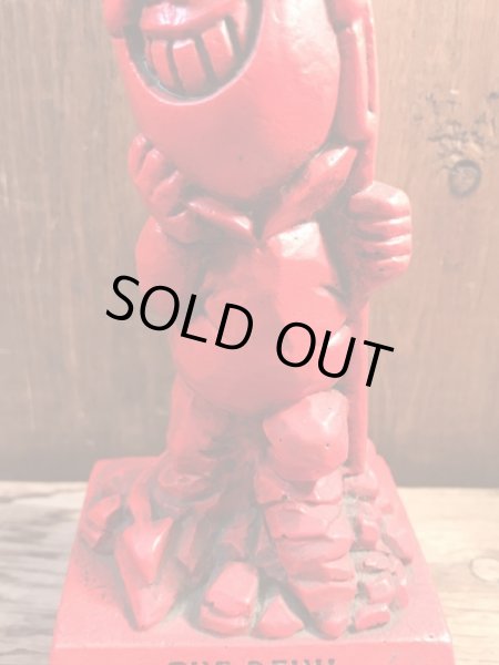 70年代頃のレッドデビルのヴィンテージメッセージドール