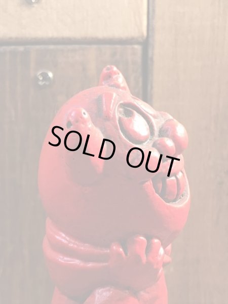 70年代頃のレッドデビルのヴィンテージメッセージドール