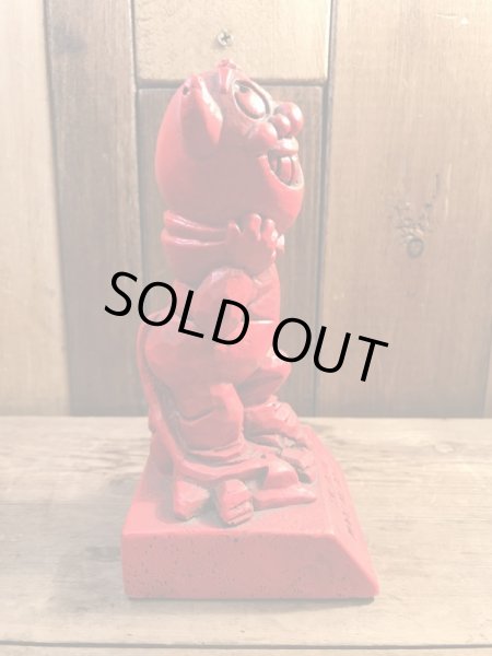 70年代頃のレッドデビルのヴィンテージメッセージドール