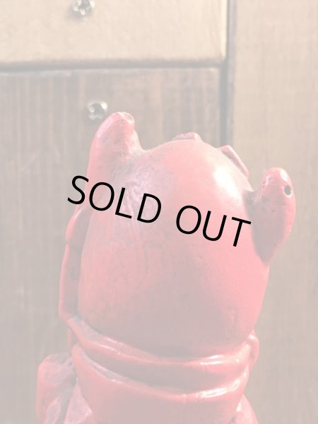 70年代頃のレッドデビルのビンテージメッセージドール