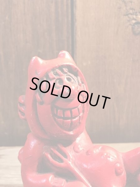 70年代頃のレッドデビルのビンテージメッセージドール