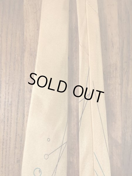 50年代頃のピンナップガールのビンテージレーヨンネクタイ