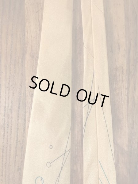 50年代頃のピンナップガールのヴィンテージレーヨンネクタイ