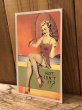 90年代頃のピンナップガールのビンテージポストカード