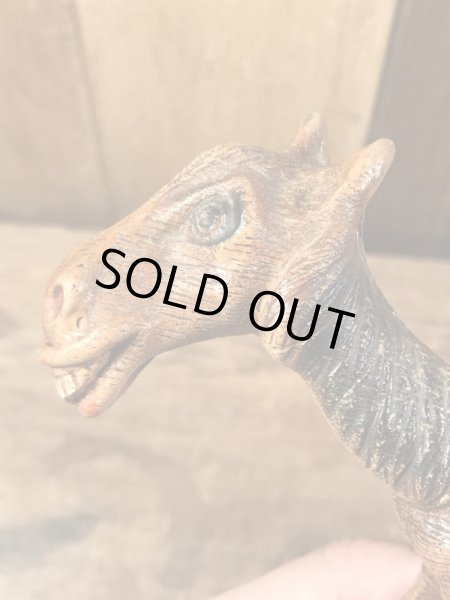 40年代頃の馬モチーフのビンテージ木彫りフィギュア