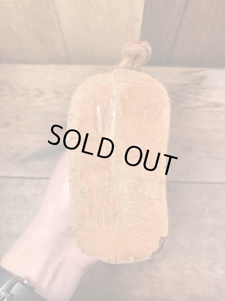 40年代頃の馬モチーフのビンテージ木彫りフィギュア