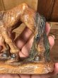 40年代頃の馬モチーフのビンテージ木彫りフィギュア