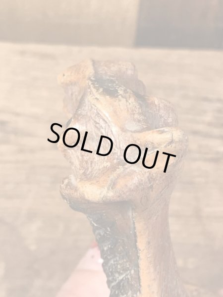 40年代頃の馬モチーフのビンテージ木彫りフィギュア