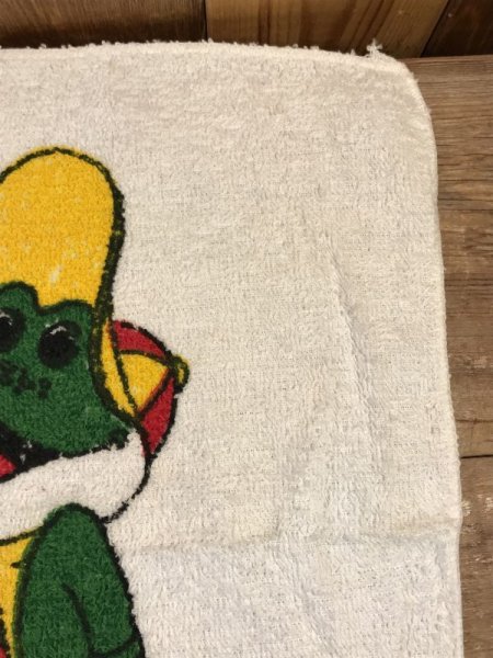 ケロッグのキャラクター「ハニースマックス」のビンテージハンドタオル